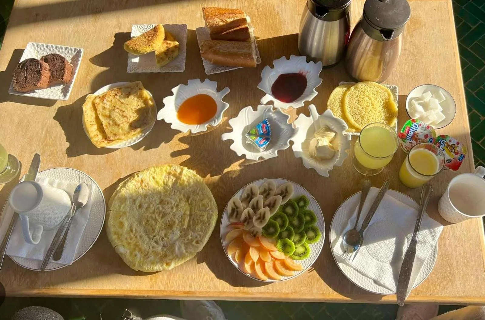 Petit-déjeuner marocain